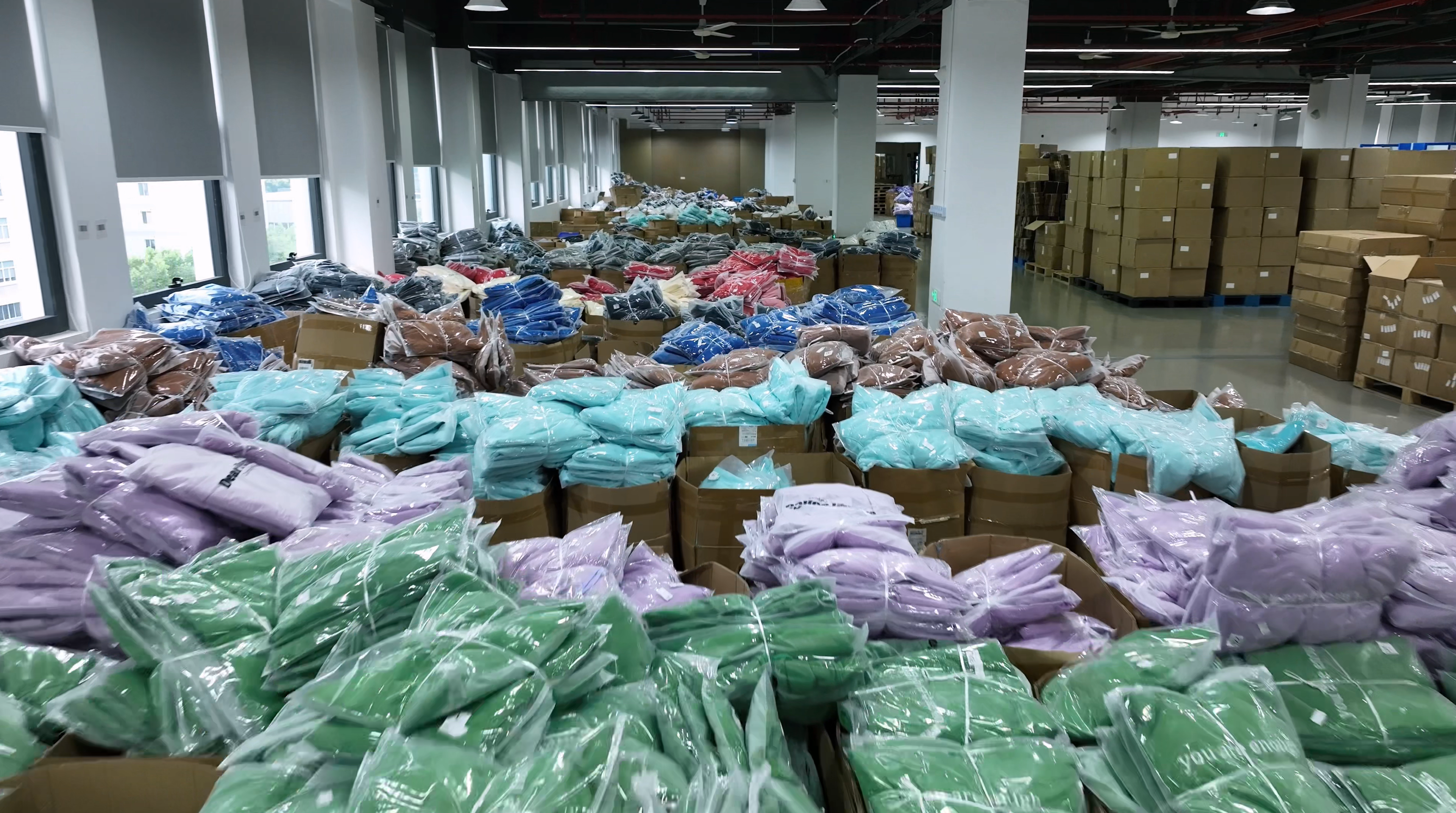 Quality control specialist inspecting products before dispatch